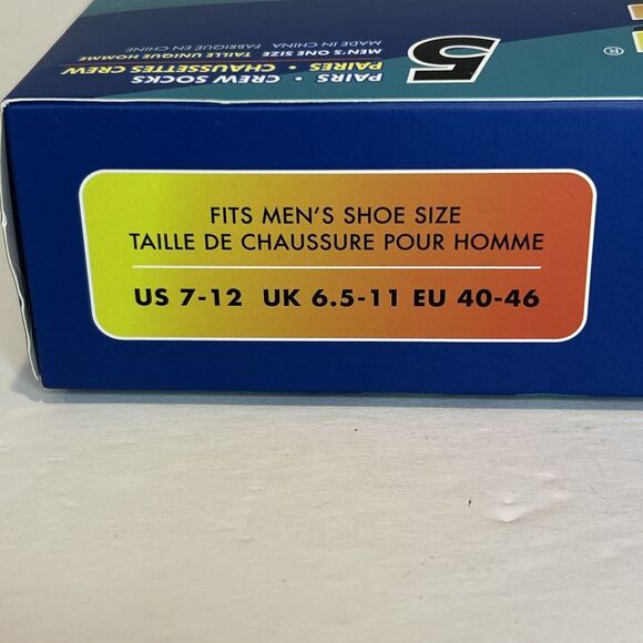 Perris David Bowie Archive‎ Crew Socks Designs 5 Pack Size 7-12 Mens Brand New - Picture 3 of 7